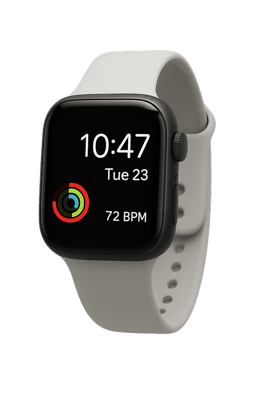 Smart watch white